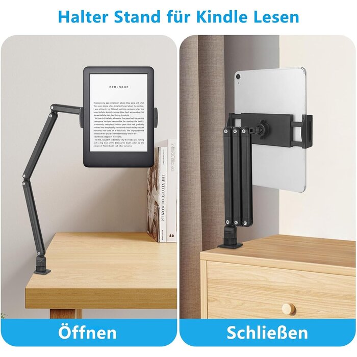 Support articulé pour tablette et écran - Noir - 33% de remise