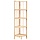 Étagère d'angle en bois de cèdre 27x27x110 cm - 29% de remise