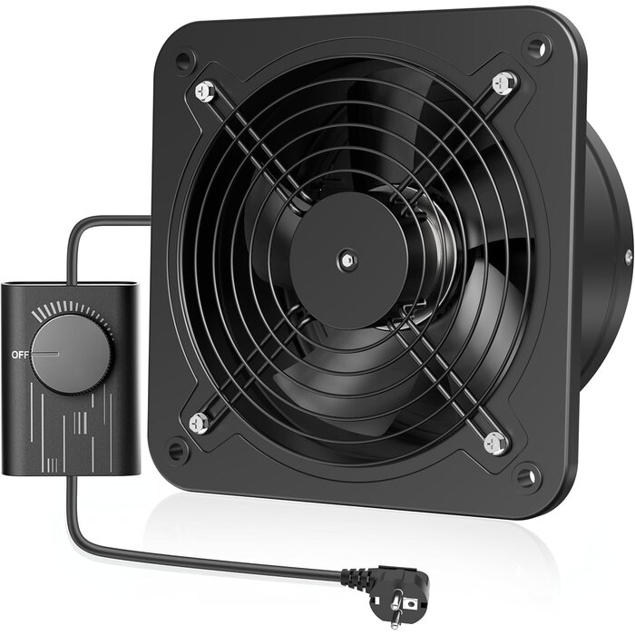 Extracteur d'air industriel 250 mm - 1680 m³/h - 34% de remise