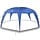 Tonnelle de jardin imperméable bleu azur 695x695cm - 35% de remise