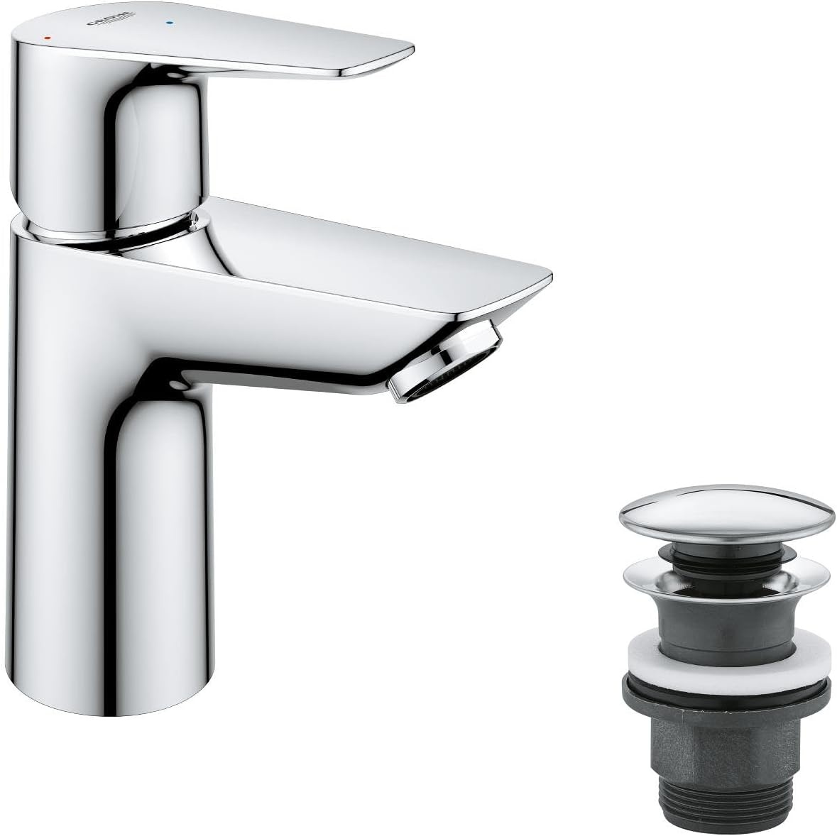 Mitigeur de lavabo 15 cm chromé - 34% de remise