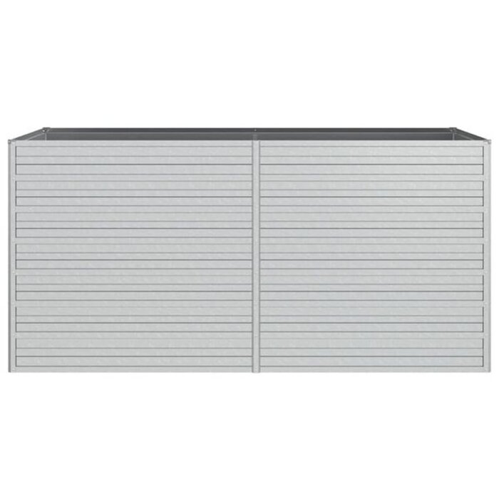 Vidaxl Jardinière surélevée acier galvanisé 160x80x77cm - 33% de remise