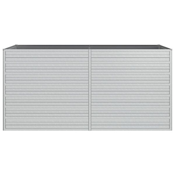 Vidaxl Jardinière surélevée acier galvanisé 160x80x77cm - 33% de remise