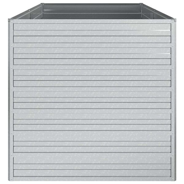 Vidaxl Jardinière surélevée acier galvanisé 160x80x77cm - 33% de remise