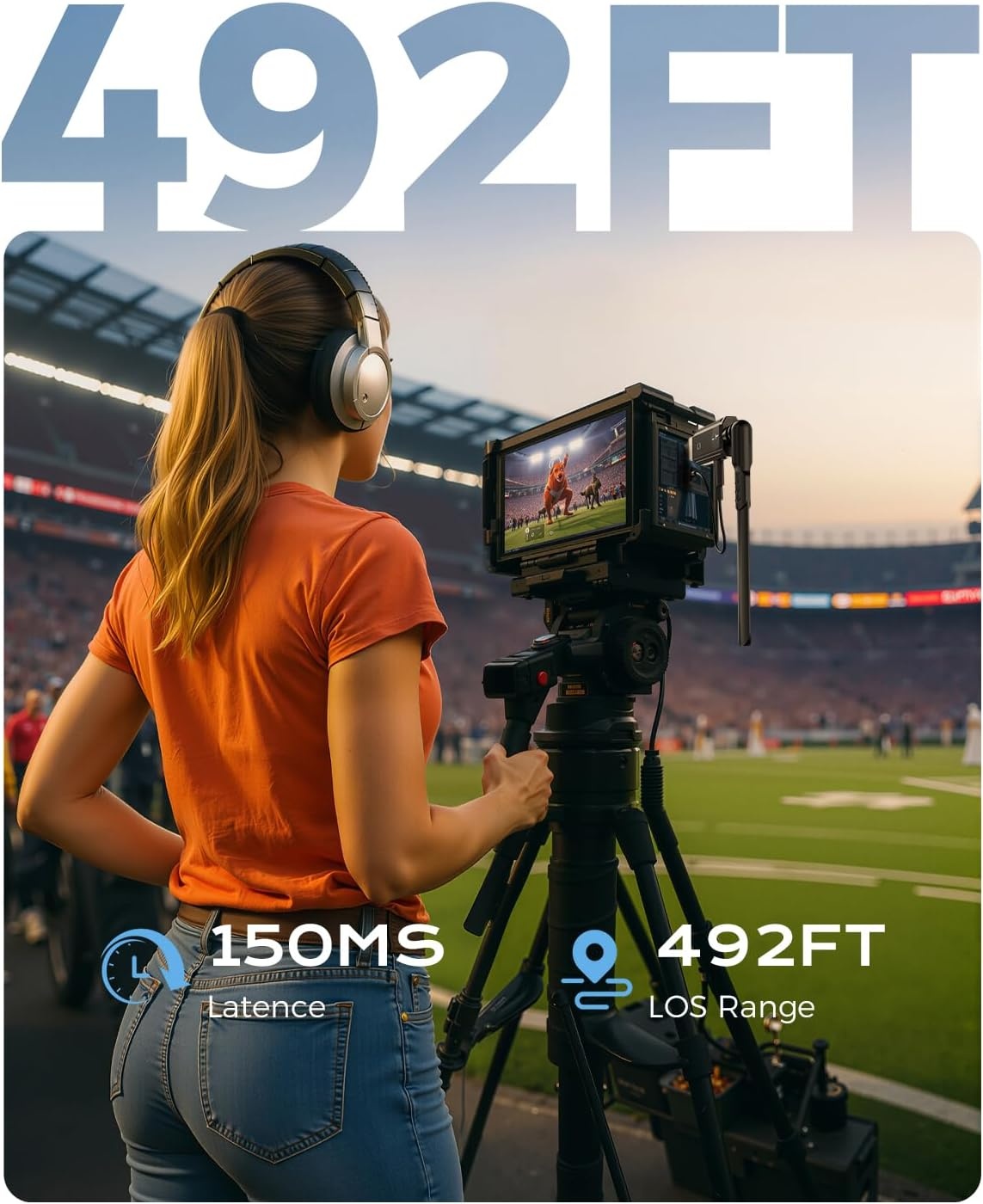 Transmetteur HDMI Sans Fil 5G 400m - 35% de remise - État déballé