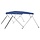 Bimini pour bateau 4 arceaux bleu marine - 243x196x137cm - 35% de remise