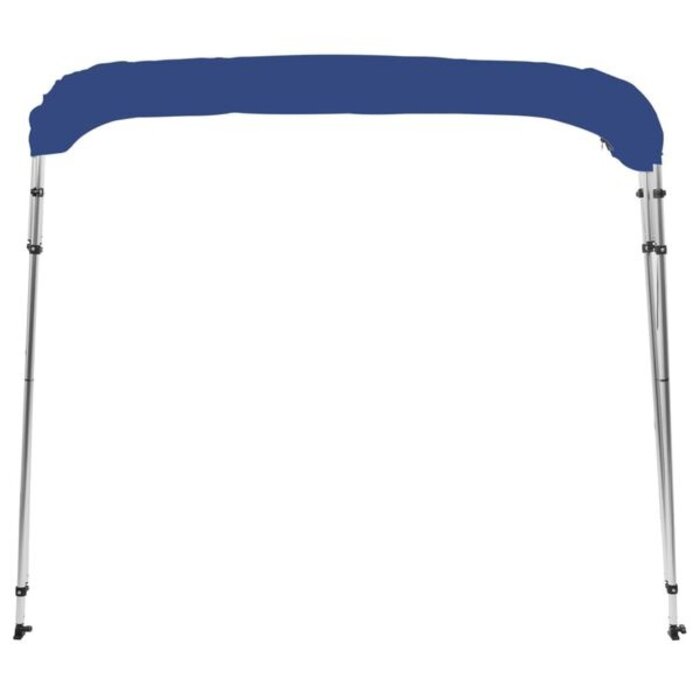 Vidaxl Bimini pour bateau 4 arceaux bleu marine - 243x196x137cm - 35% de remise