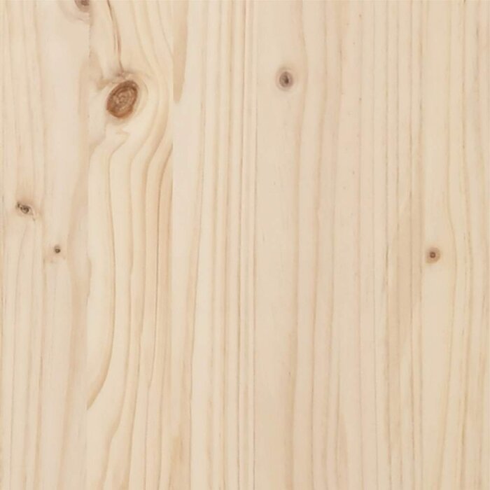 Vidaxl Cadre de lit en bois de pin massif 90x190 cm - 34% de remise