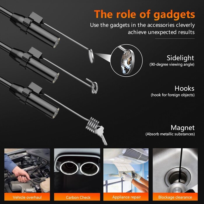Caméra endoscope HD 1080p 10m - 33% de remise sur cet article déballé