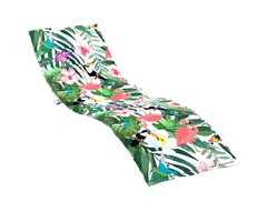 Vidaxl Coussin de bain de soleil 200x60cm multicolore - 48% de remise
