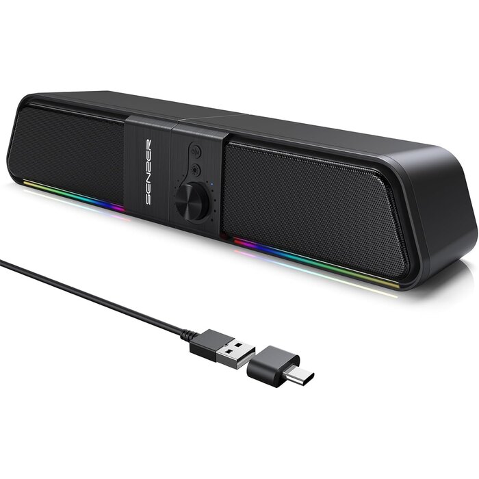Barre de son gaming modulable LED - Bluetooth et USB - 31% de remise