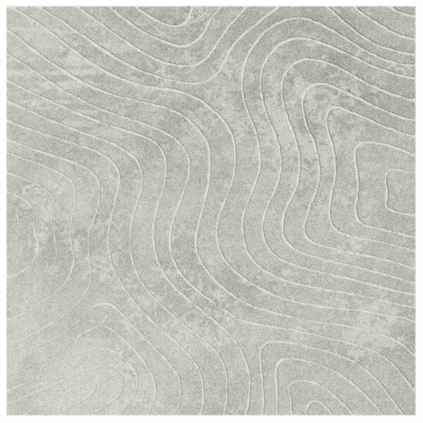 Vidaxl Tapis carré PALMERAS Vert 120x120cm - 33% de remise