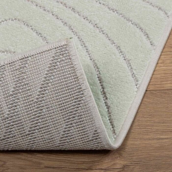 Vidaxl Tapis carré PALMERAS Vert 120x120cm - 33% de remise