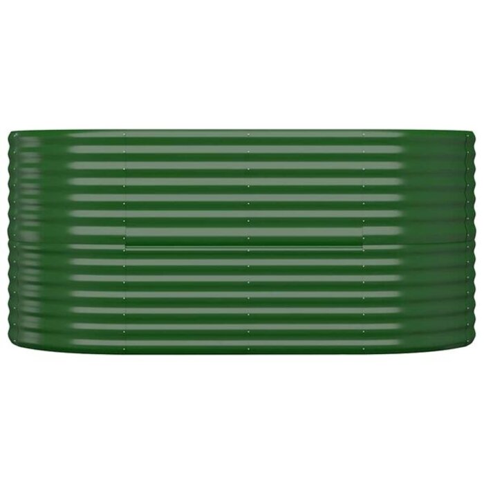 Jardinière surélevée en acier vert 152x80x68 cm - 34% de remise