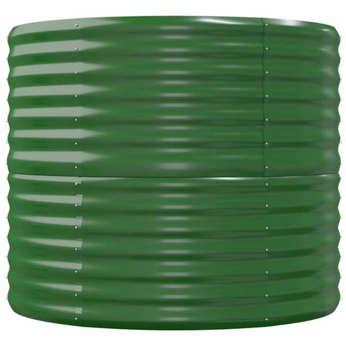 Jardinière surélevée en acier vert 152x80x68 cm - 34% de remise