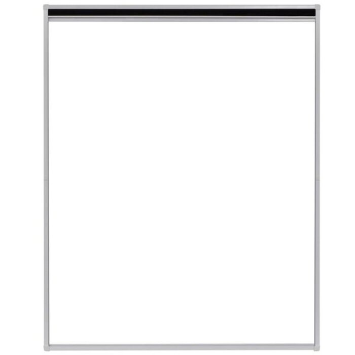 Moustiquaire plissée 80x100cm alu blanc - 33% de remise