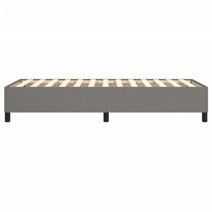 Cadre de lit 80x200 cm Gris Foncé - 34% de remise