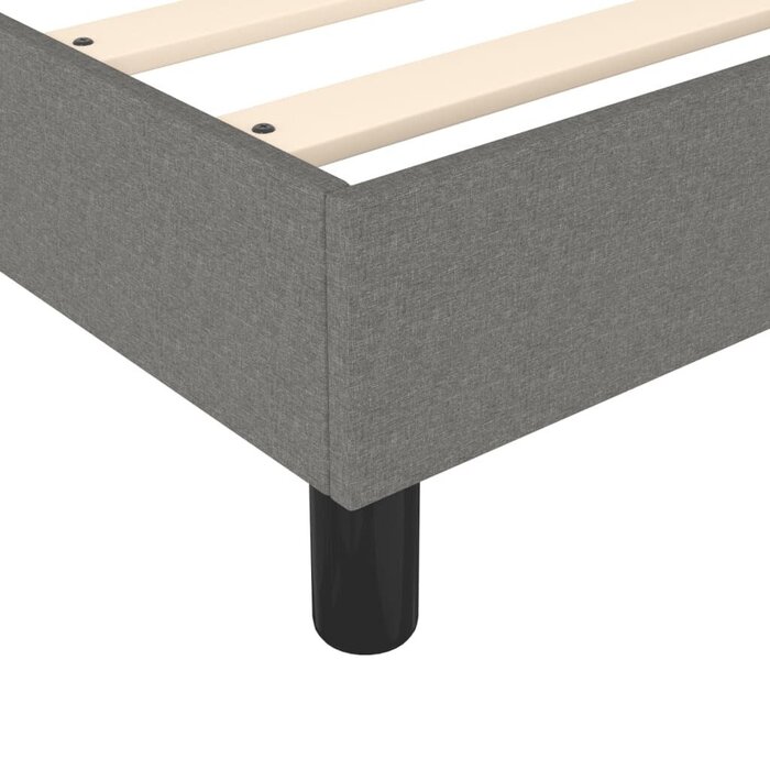Cadre de lit 80x200 cm Gris Foncé - 34% de remise