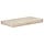 Coussin de sol pour palette 120x80 cm beige - 35% de remise