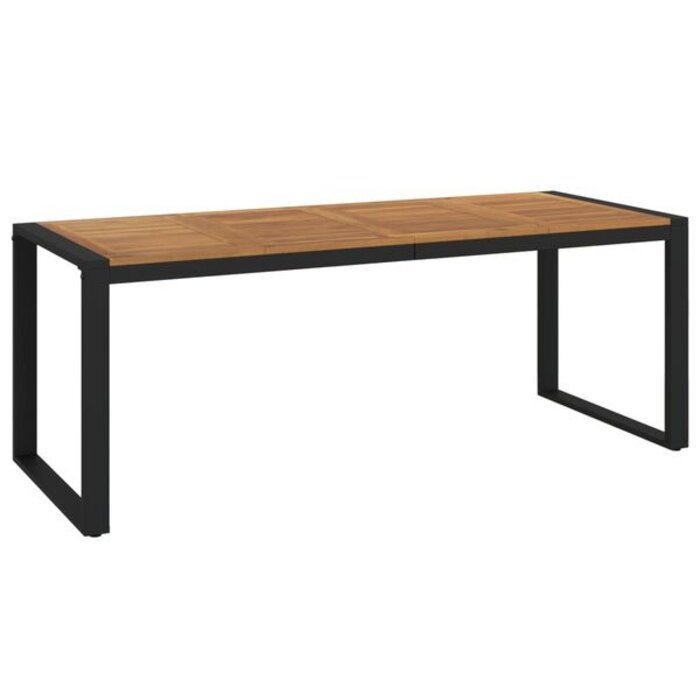 Table de jardin bois acacia 200x90 cm - 35% de remise