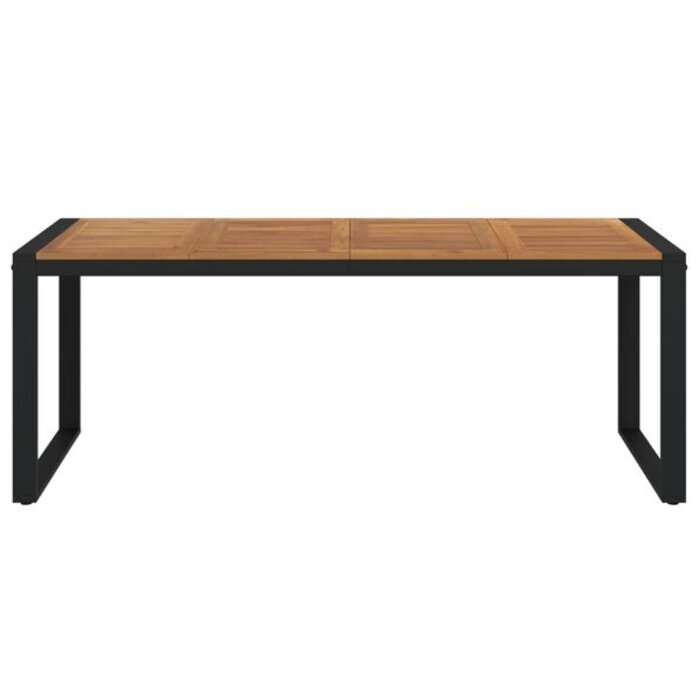 Table de jardin bois acacia 200x90 cm - 35% de remise
