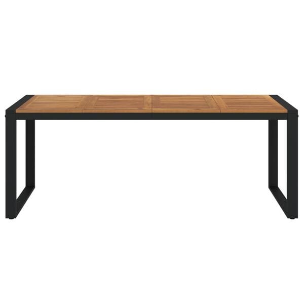 Table de jardin bois acacia 200x90 cm - 35% de remise