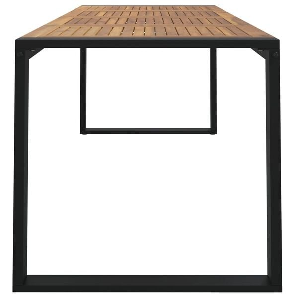 Table de jardin bois acacia 200x90 cm - 35% de remise