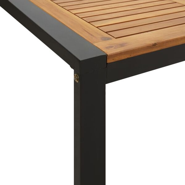 Table de jardin bois acacia 200x90 cm - 35% de remise
