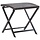 Tabouret pliant en résine tressée marron - 33% de remise