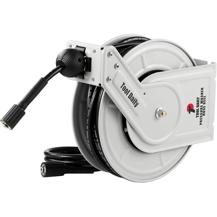 Enrouleur de tuyau 18m 250 bar acier - 35% de remise