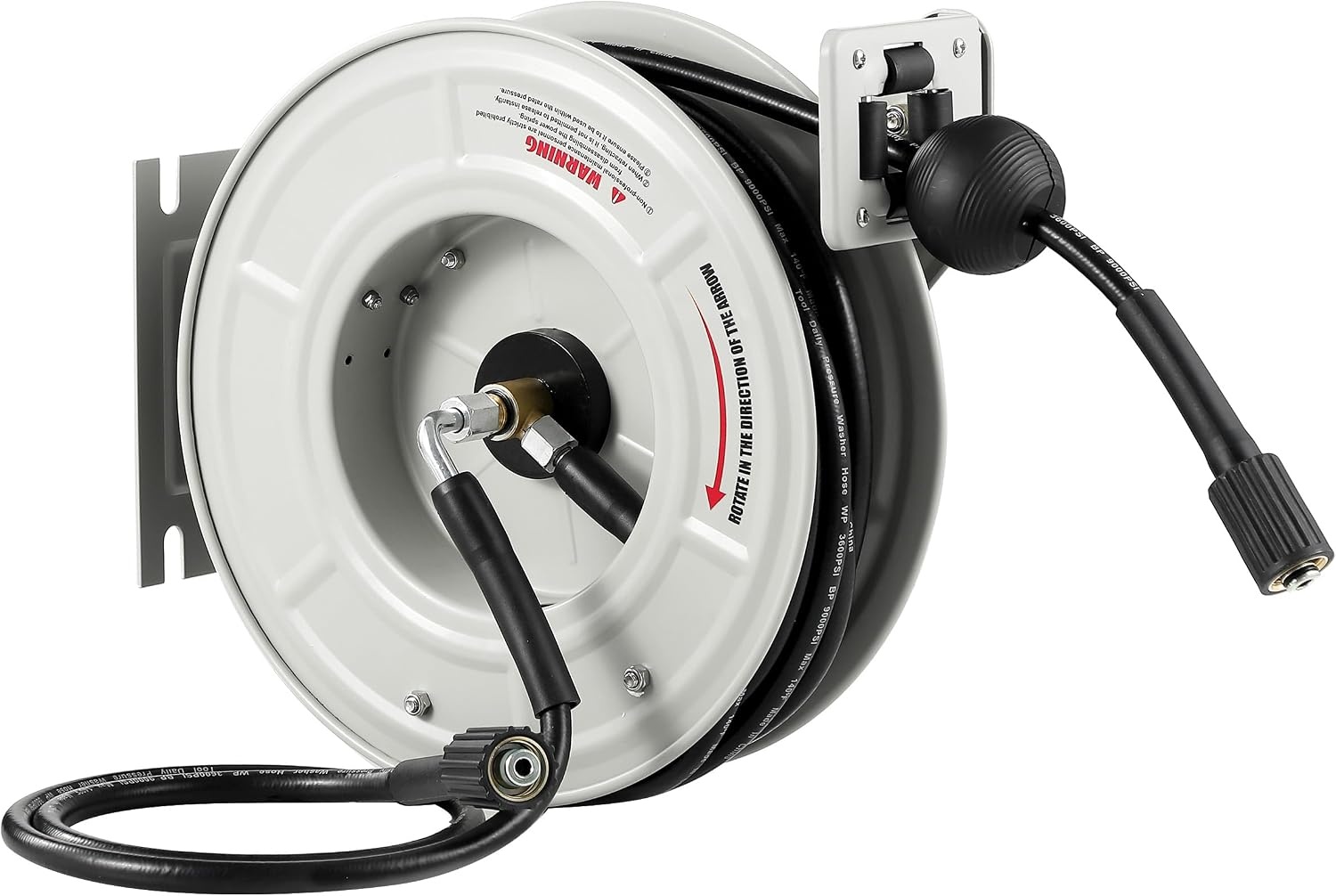 Enrouleur de tuyau 18m 250 bar acier - 35% de remise
