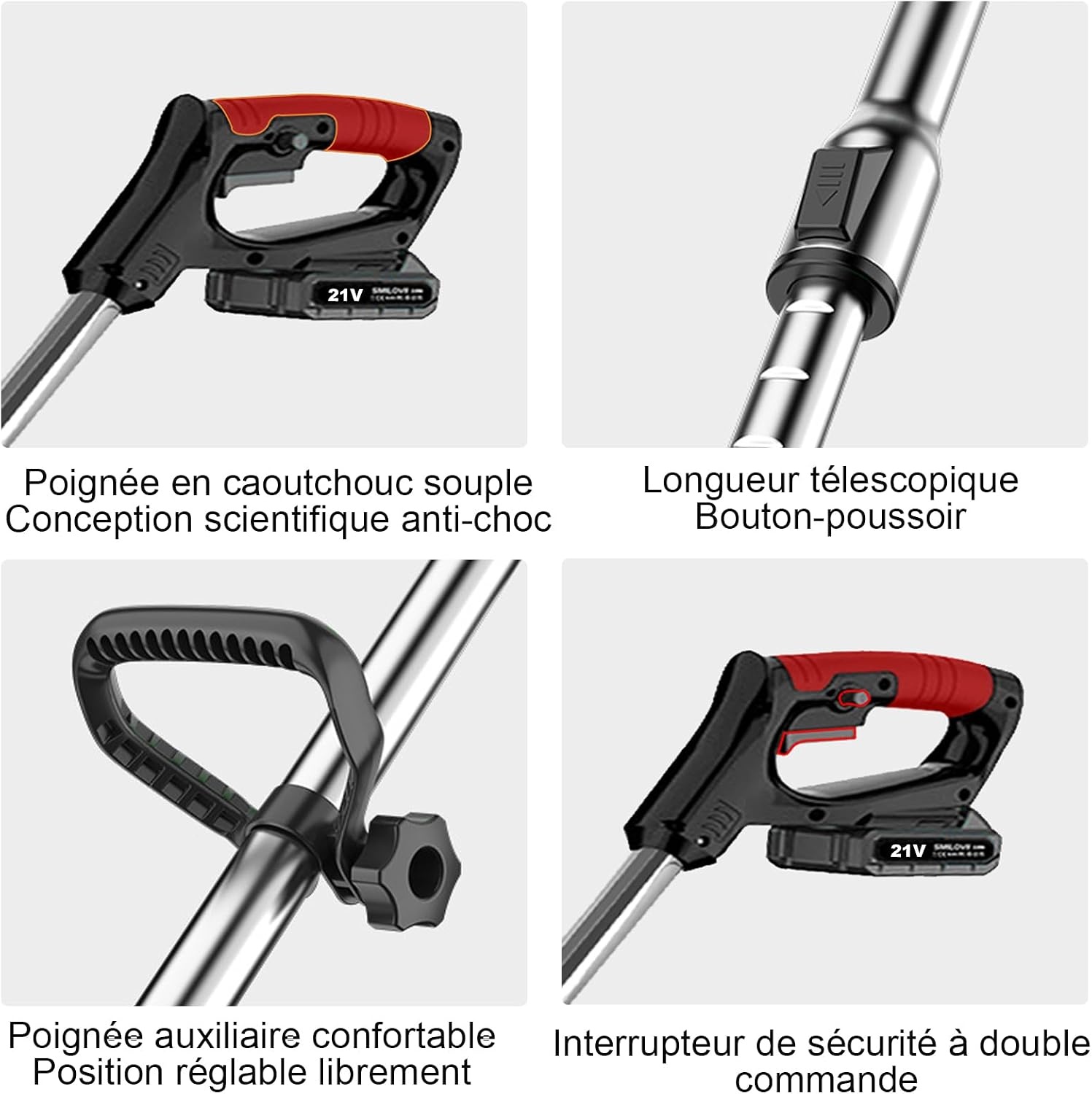 Coupe-bordures sans fil 24V télescopique : 34% de remise sur votre jardinage