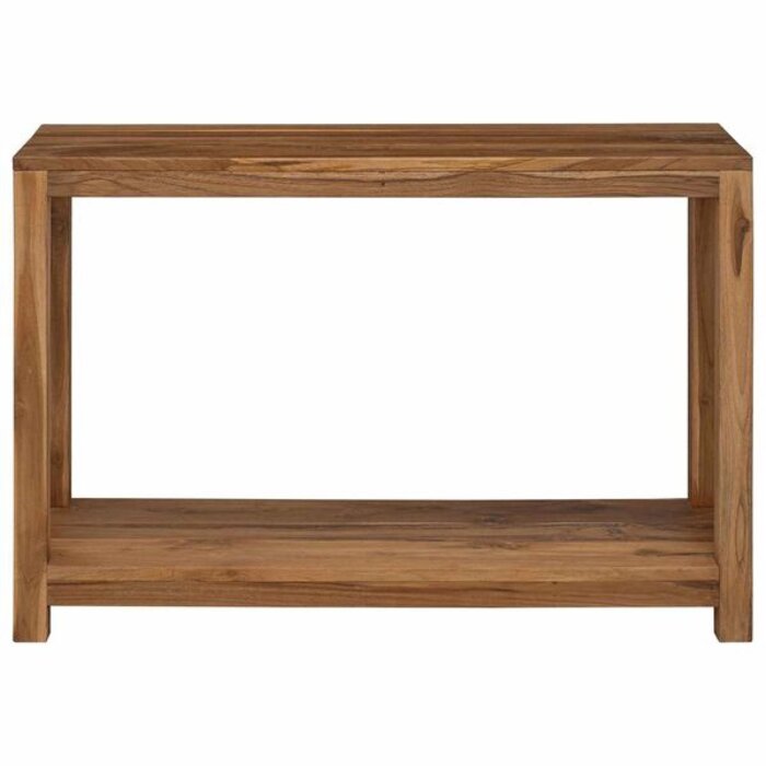 Console murale en teck massif 110cm - 35% de remise