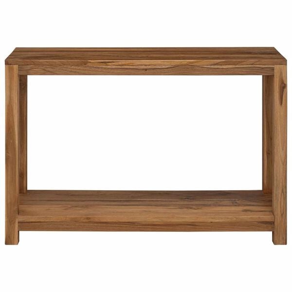 Console murale en teck massif 110cm - 35% de remise