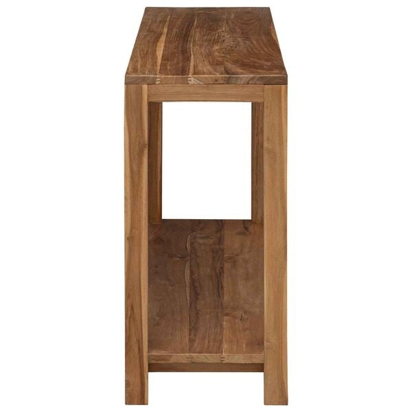 Console murale en teck massif 110cm - 35% de remise