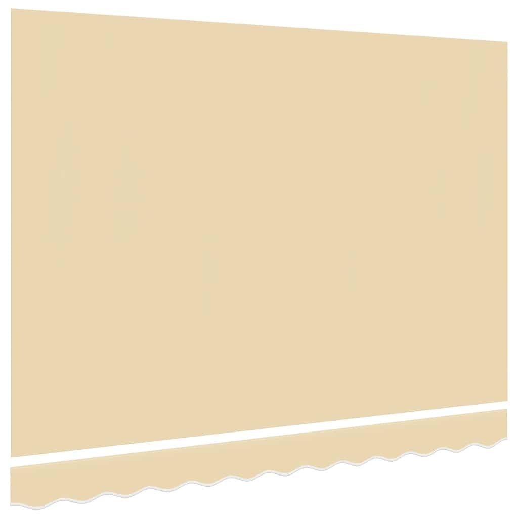 Toile de rechange pour store banne 450x350 cm crème - 34% de remise
