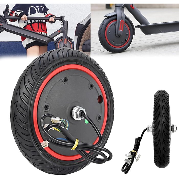 Moteur roue 36V 350W pour trottinette - Pneu plein - 34% de remise