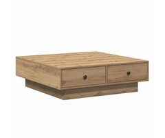 Vidaxl Table basse moderne chêne artisan 90x90cm - 56% de remise