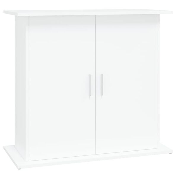 Meuble pour aquarium blanc 81x36 cm - 34% de remise