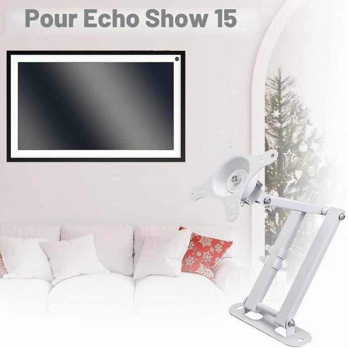 Support mural TV 10-32 pouces inclinable et orientable - 31% de remise