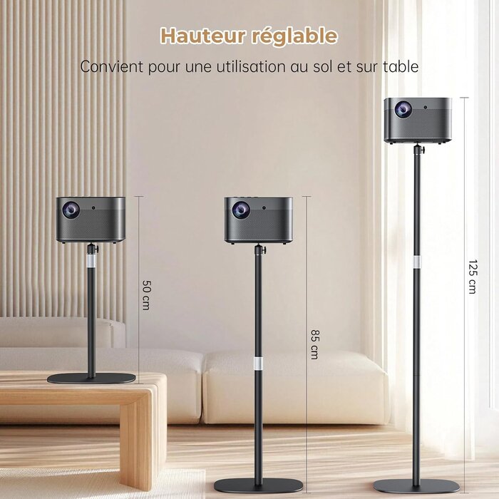 Support de sol réglable pour projecteur et caméra - 34% de remise