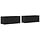 Meuble TV mural chêne noir - 2 unités - 34% de remise