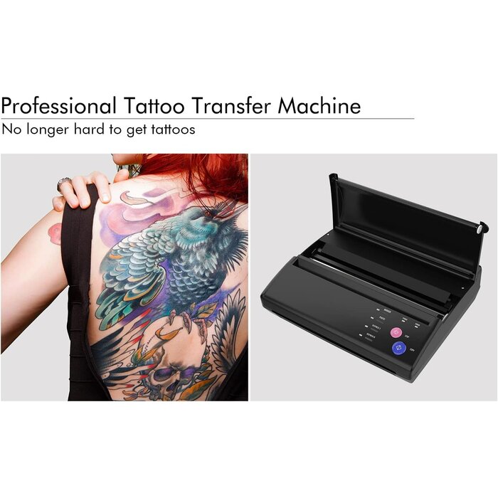 Imprimante thermique pour pochoirs de tatouage - 34% de remise