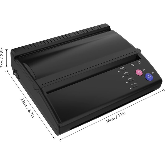 Imprimante thermique pour pochoirs de tatouage - 34% de remise