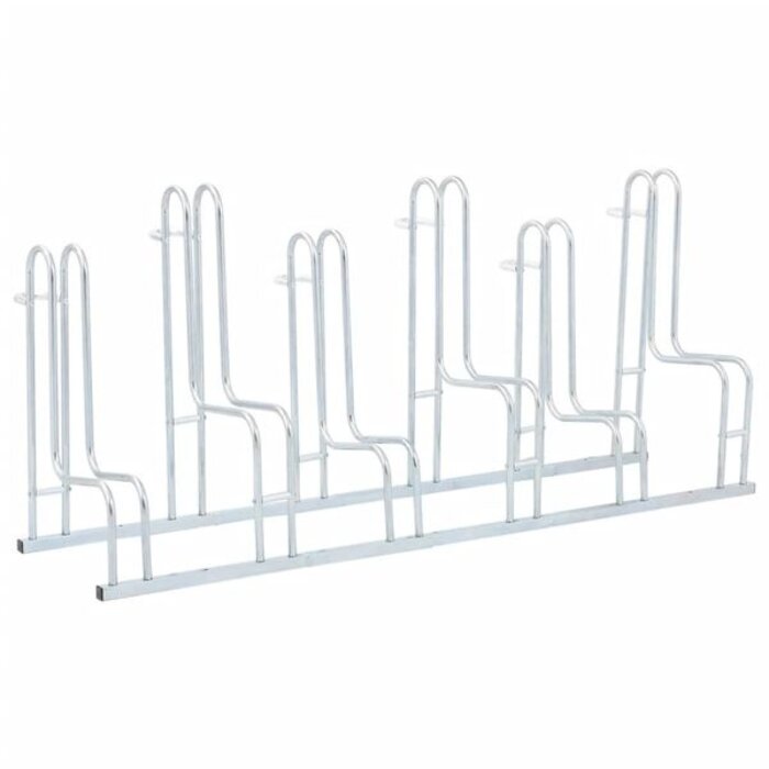 Support pour 6 vélos en acier galvanisé - 34% de remise