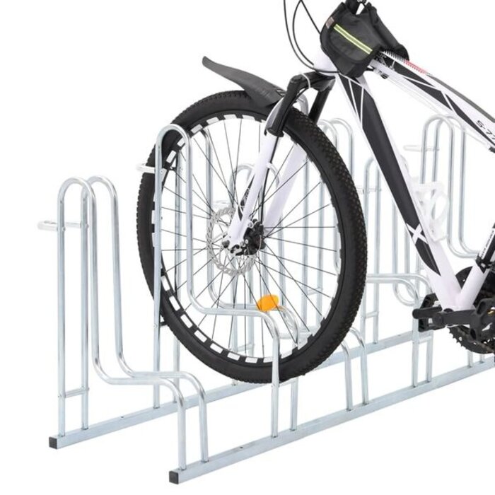 Support pour 6 vélos en acier galvanisé - 34% de remise