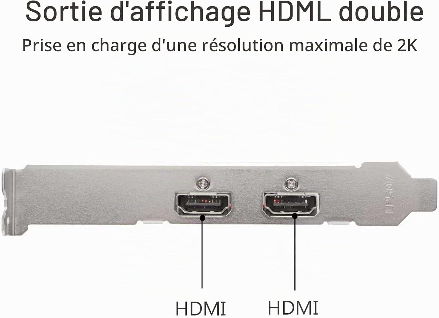Carte graphique Radeon HD 6570 1 Go DDR3 - Double HDMI - 34% de remise