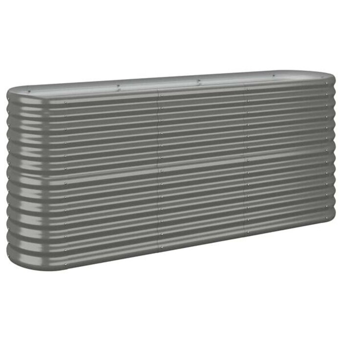 Jardinière surélevée ovale acier galvanisé 152cm - 33% de remise