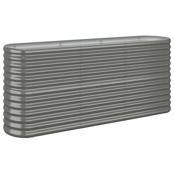 Jardinière surélevée ovale acier galvanisé 152cm - 33% de remise