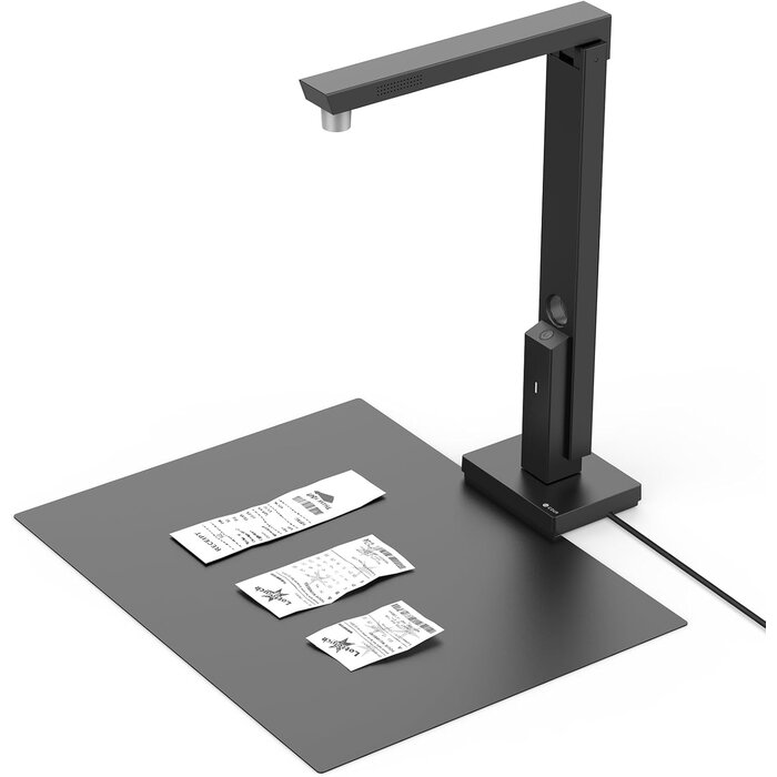 Scanner de documents pliable 12 MP USB-C - 34% de remise